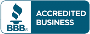 The Better Business Bureau Accreditation Seal.