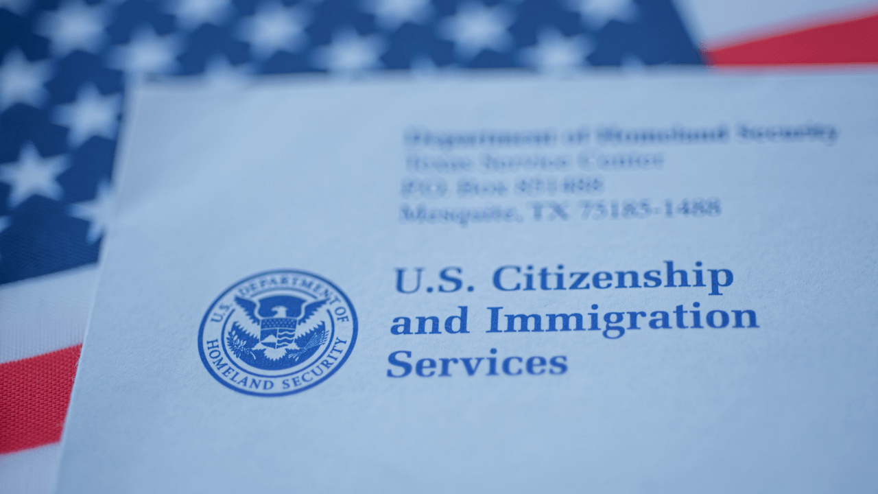 USCIS envelope