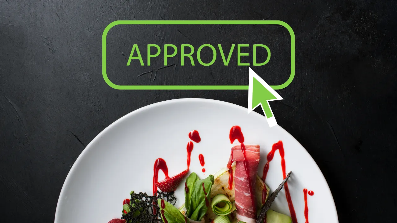 An approved grocery store and restaurant