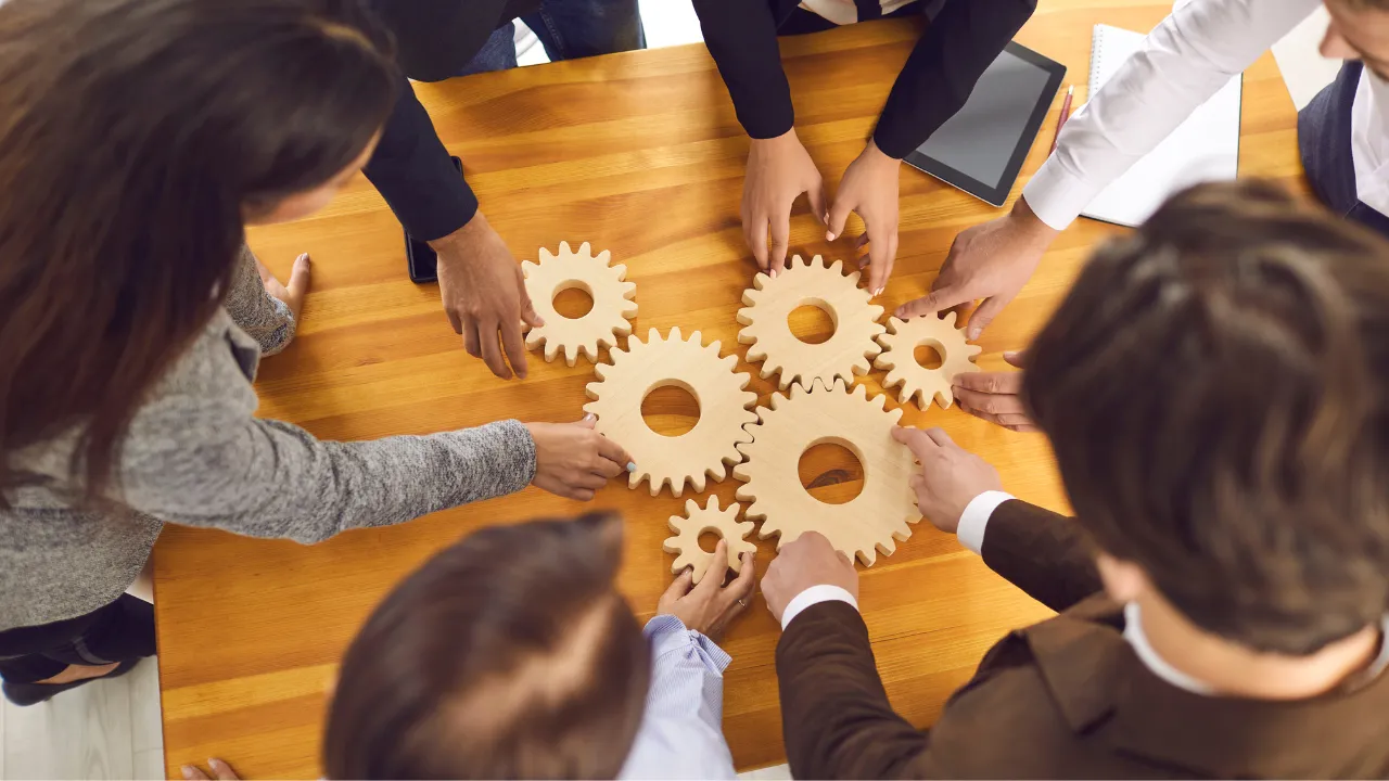 Teamwork between office team