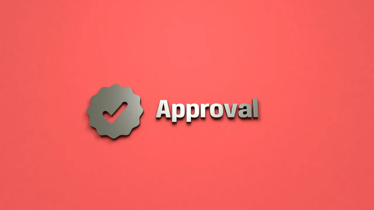 Approval checkmark