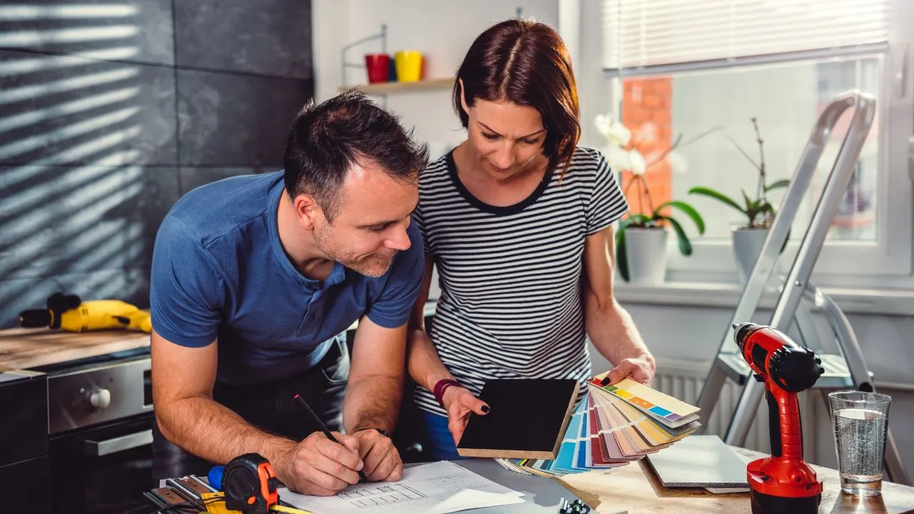 A home renovation company working