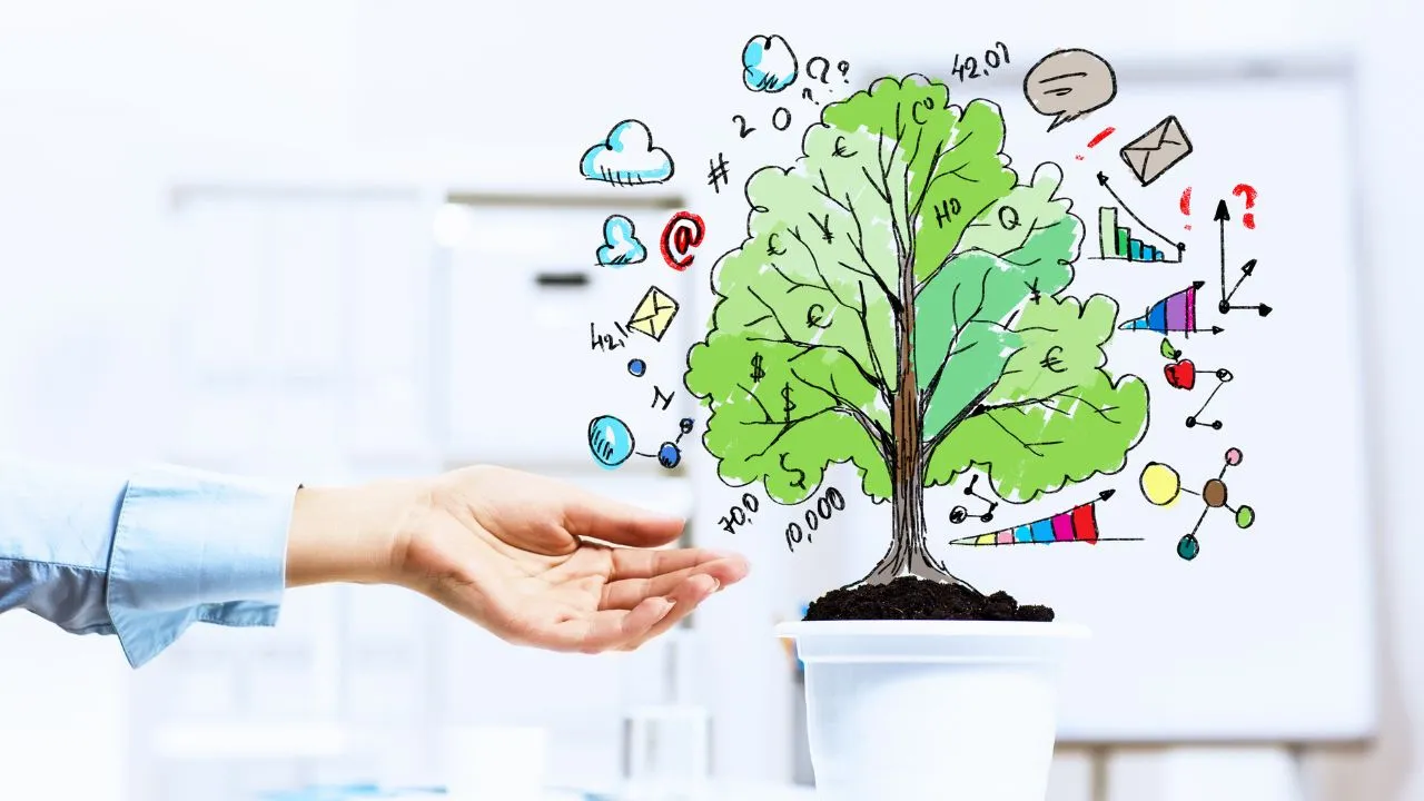 A tree of income and tax resources