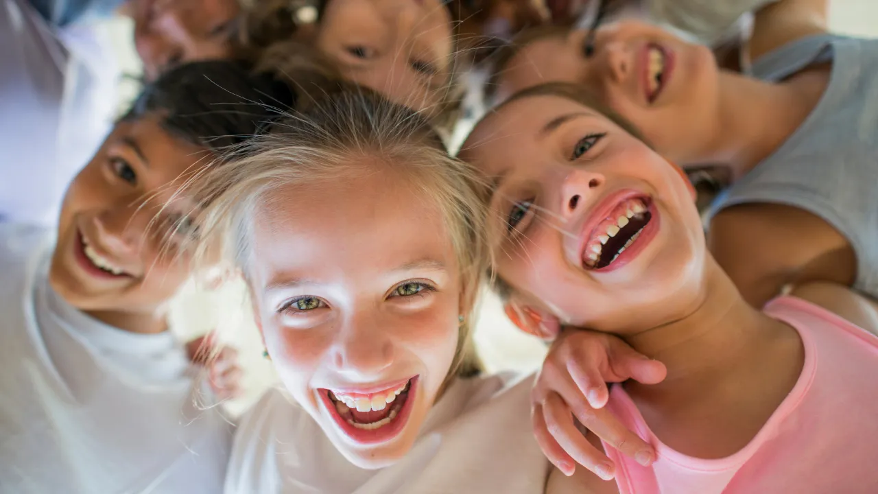 Children playing together