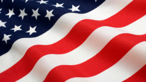 a US flag
