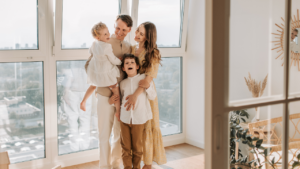A happy family
