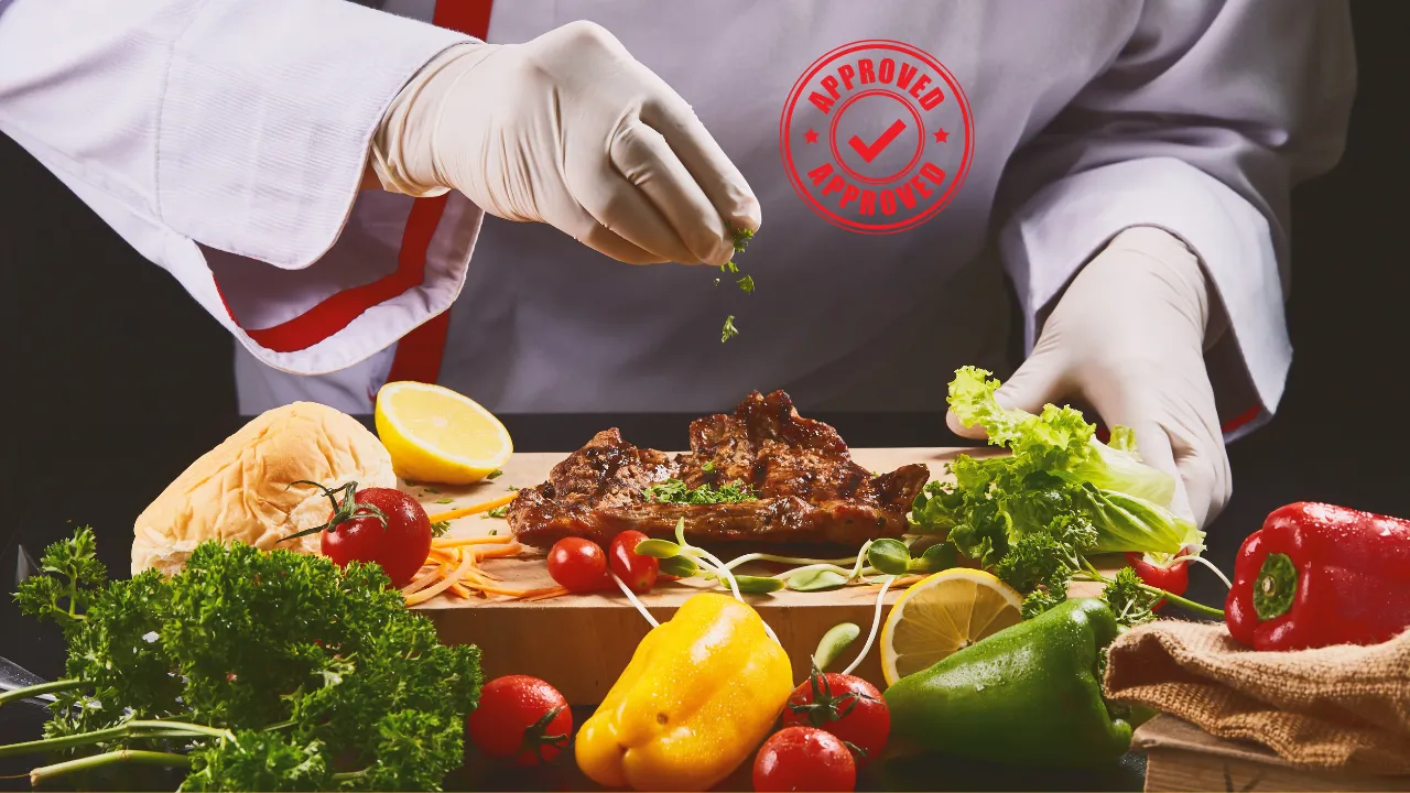 A chef preparing a meal at a restaurant