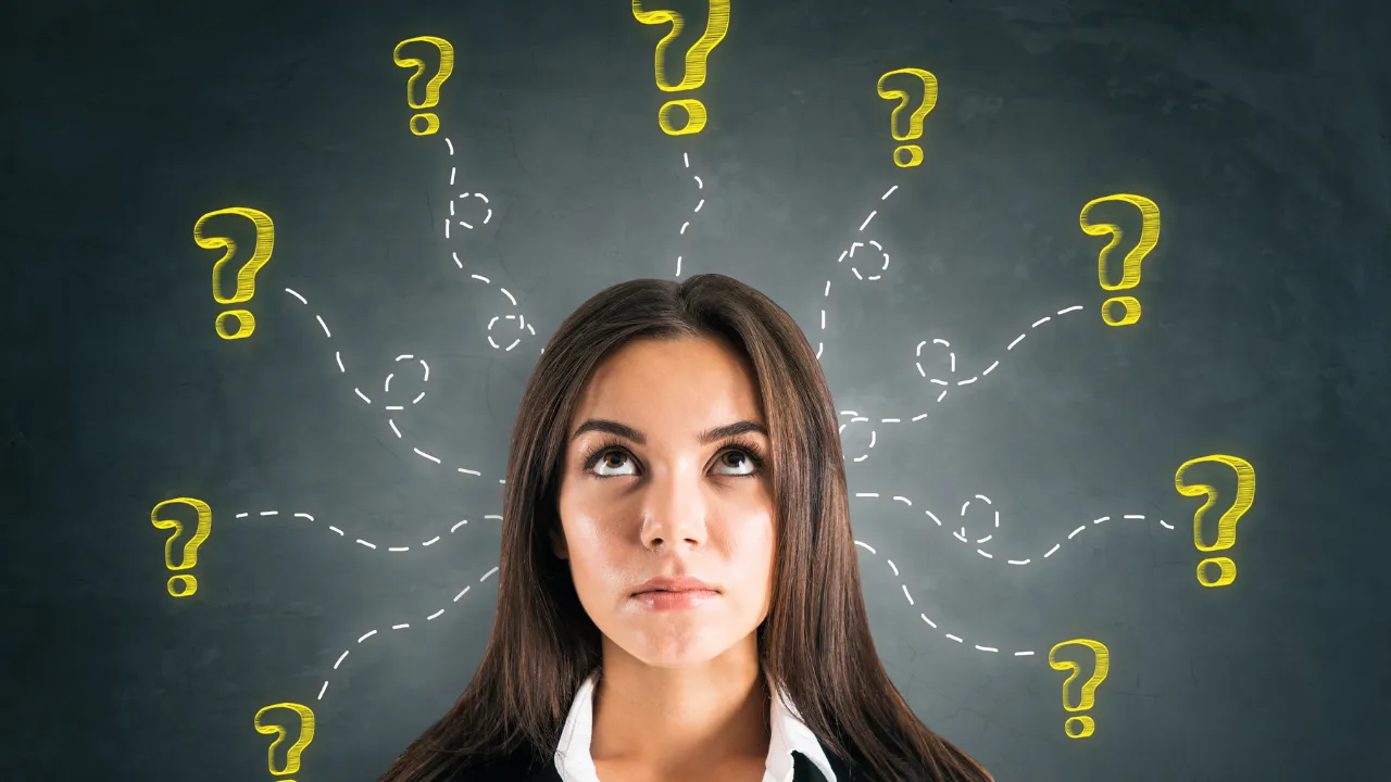 A woman and her questions