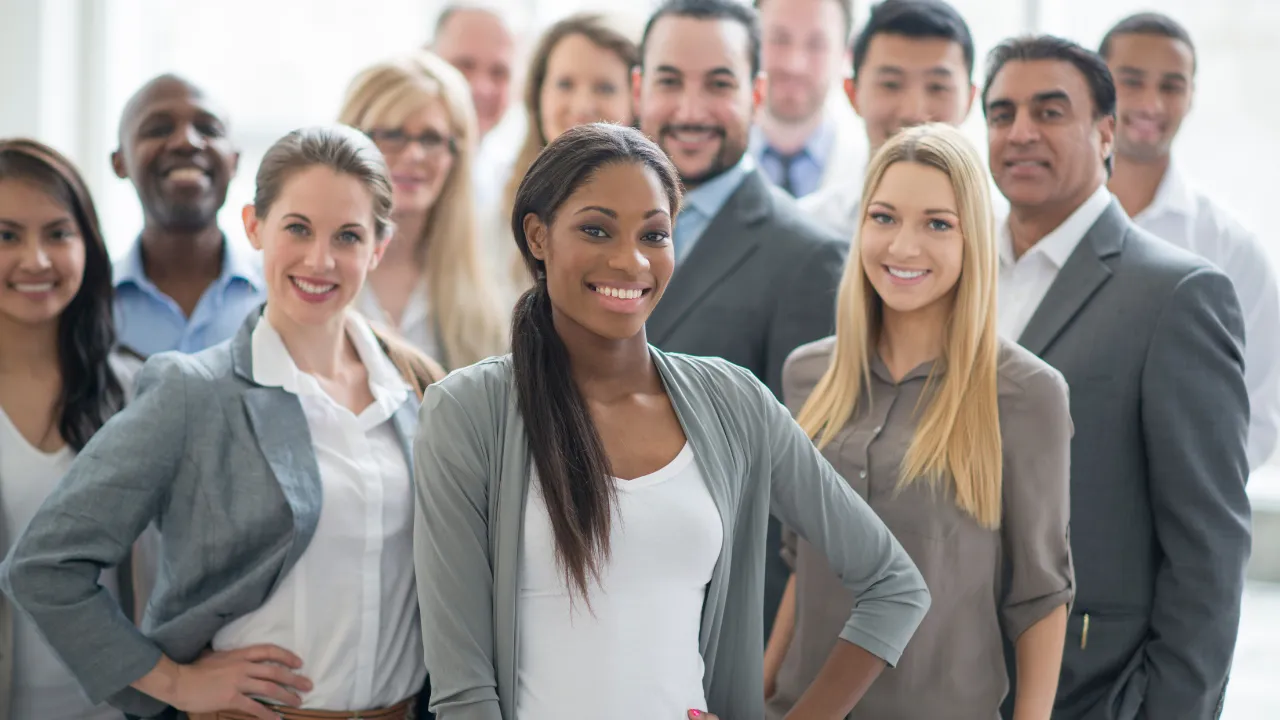 A group of professionals in a professional associations