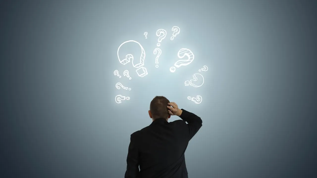 A professional asking a question