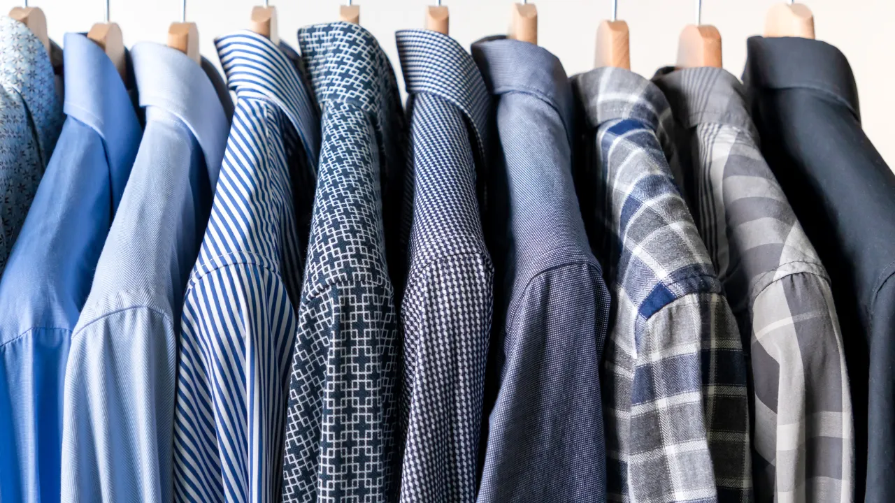 A collection of dress shirts