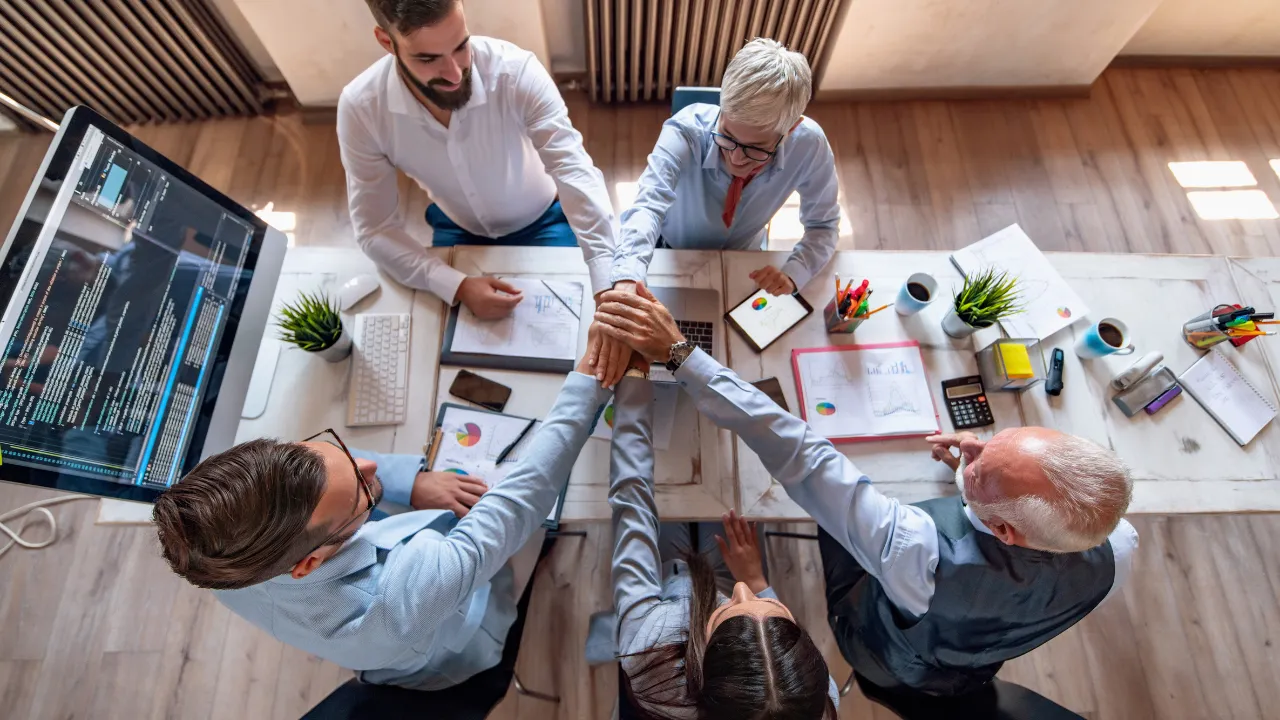 A team of successful individuals