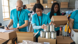 volunteers