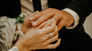 wedding ceremony exchange of rings