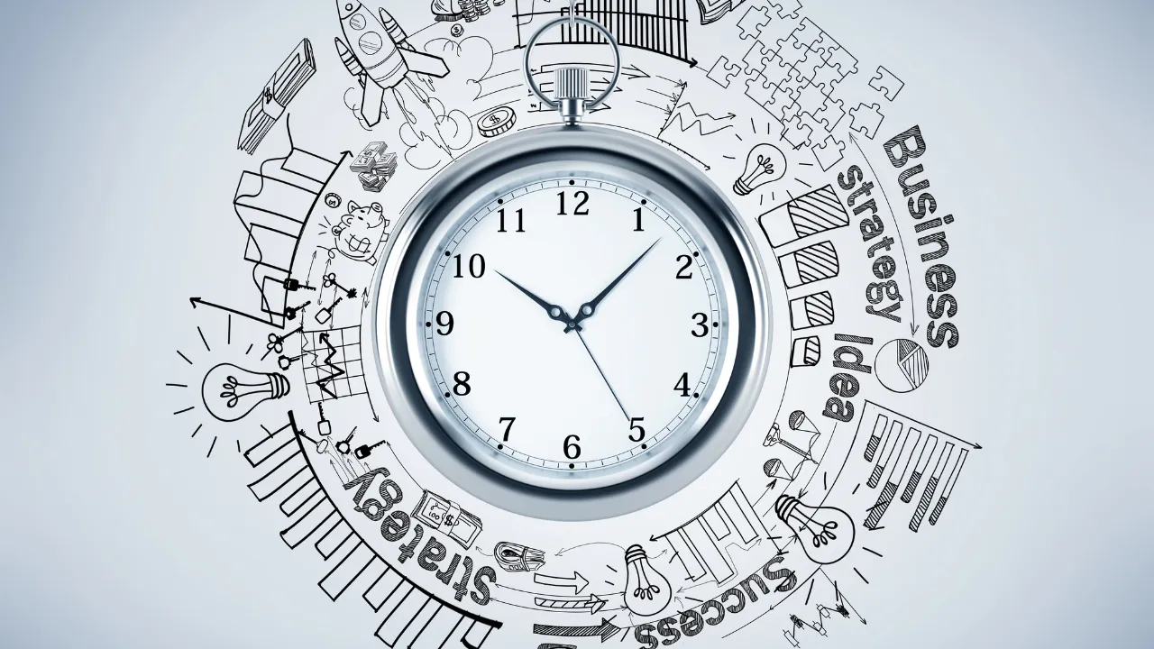 A clock and business strategy