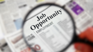 job opportunities in a newspaper