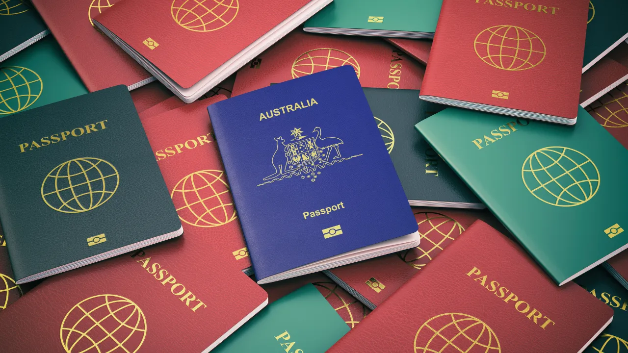 A collection of passports