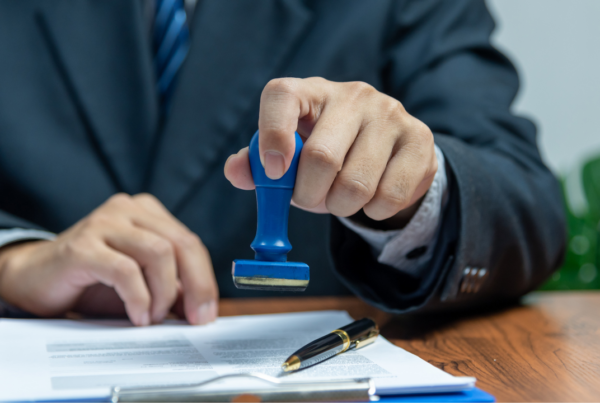 An approved stamp | Scott Legal, P.C. An approved stamp