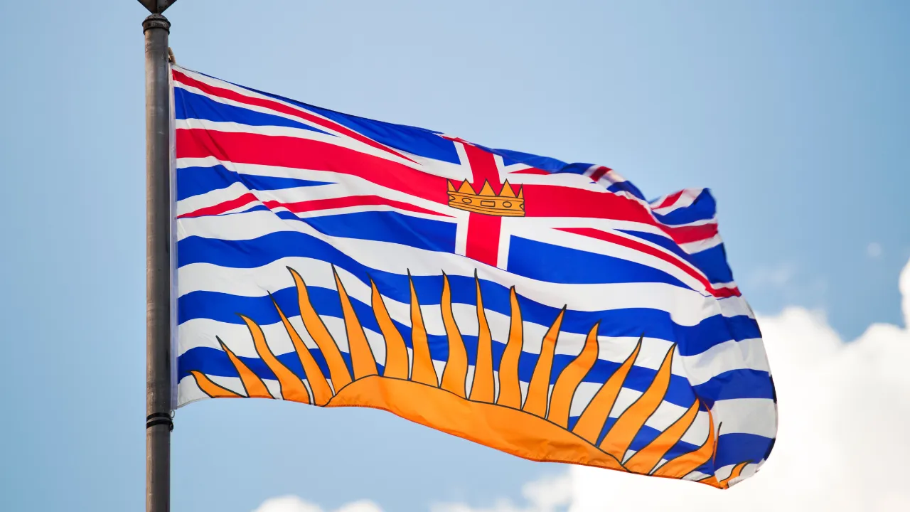 British Columbia flag