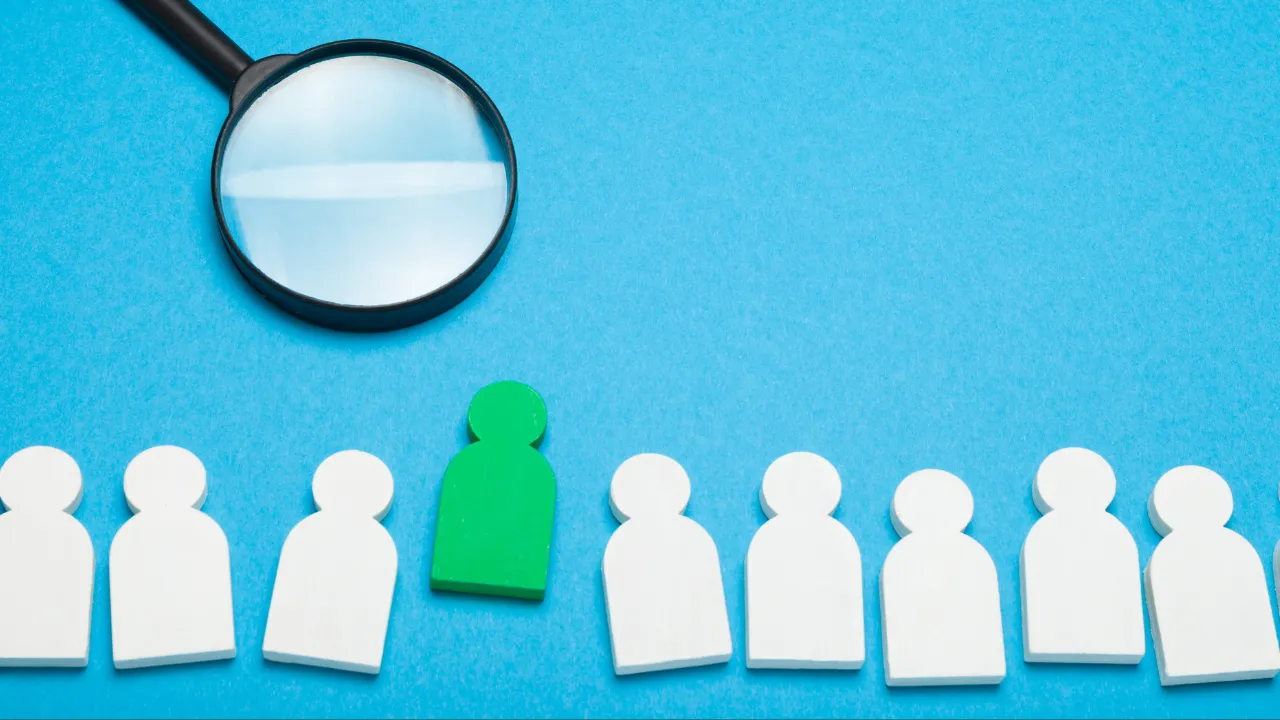 An image depicting hiring of employees and a job search