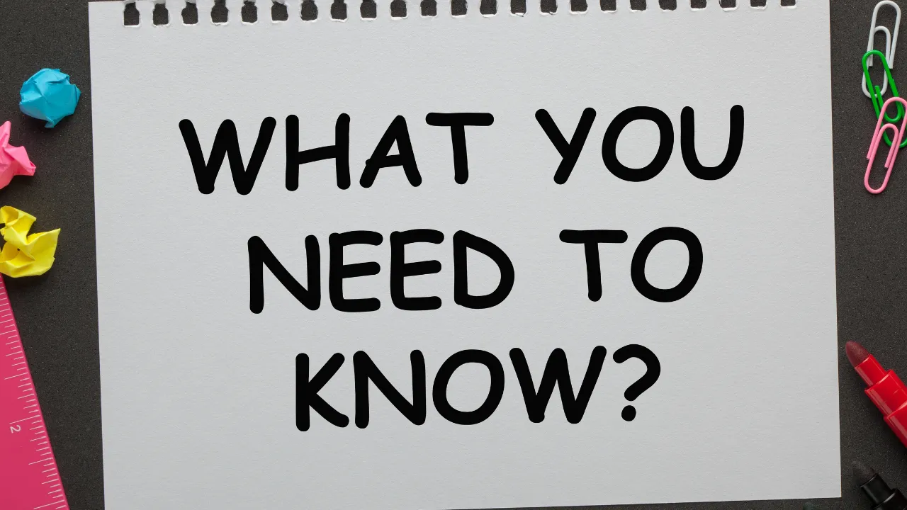 What You Need to Know