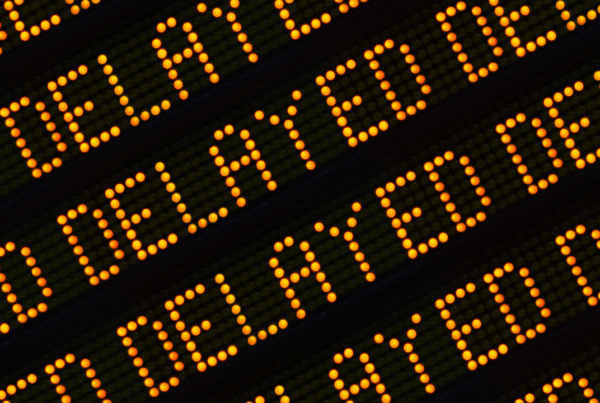 Delayed sign