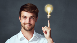 a man with an idea
